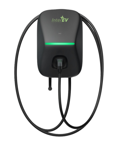 עמדת טעינה ביתית בהספק מקסימלי 22kW תוצרת Tellus Power כבל 7 מ'